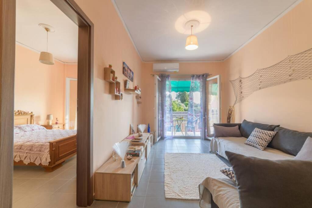 Bright Newly Renovated Apt Near Beach & Center+Ac Anemomylos Buitenkant foto