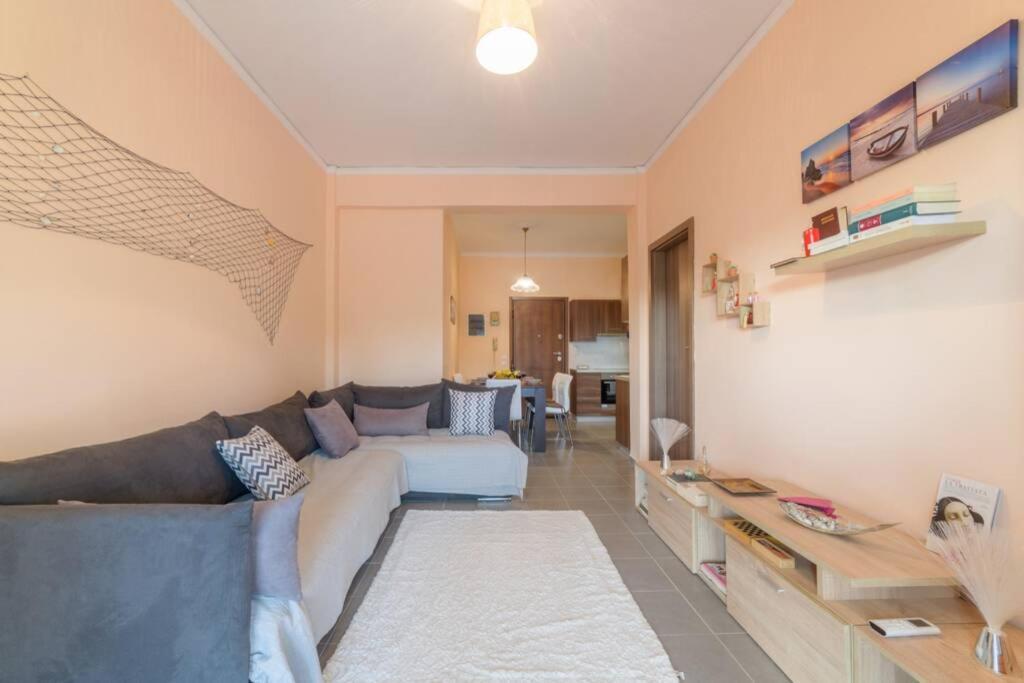 Bright Newly Renovated Apt Near Beach & Center+Ac Anemomylos Buitenkant foto