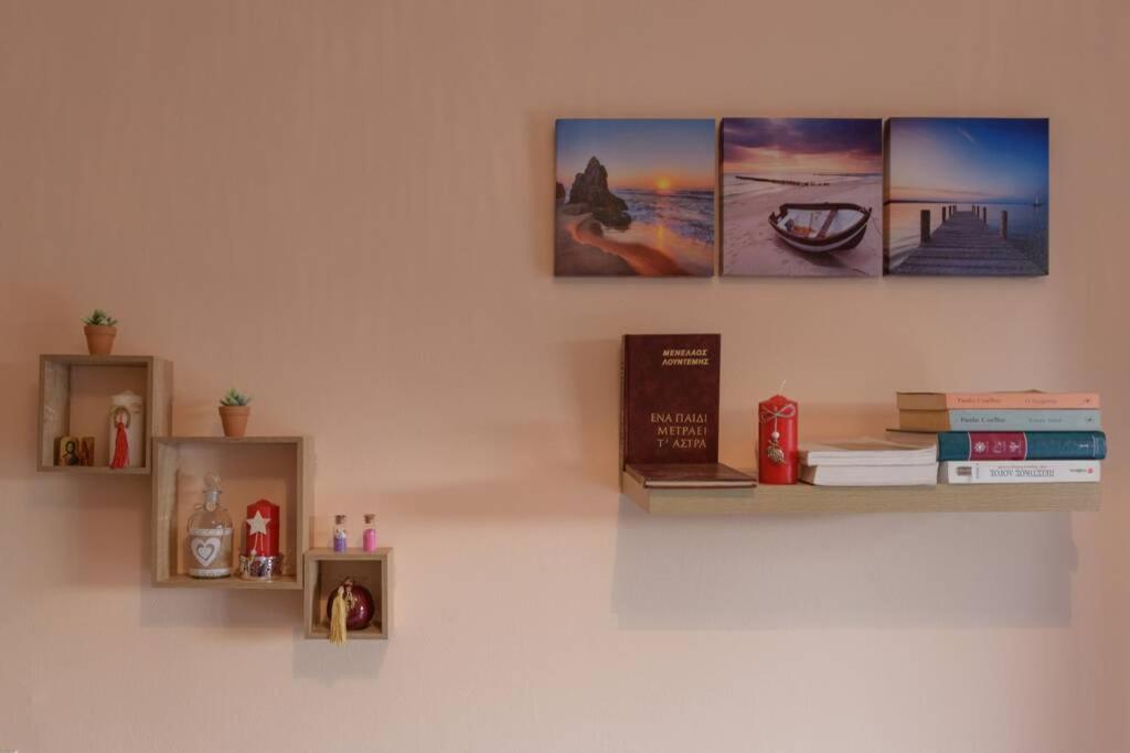 Bright Newly Renovated Apt Near Beach & Center+Ac Anemomylos Buitenkant foto